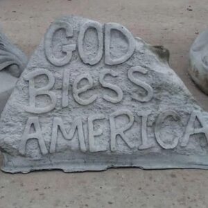 God Bless America Stone