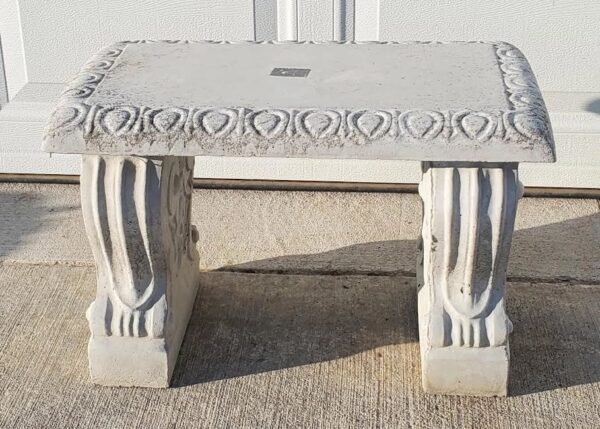 Short Straight Garden Bench