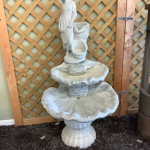 Two Tier Girl at Well