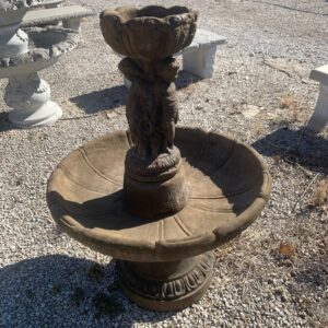 Boy and Girl Bowl Fountain