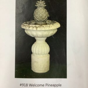 Large Welcome Pineapple
