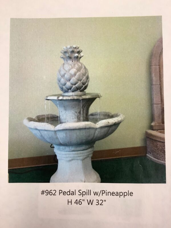 Petal Spill W/Pineapple