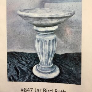 Jar Bird Bath
