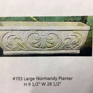 Large Normandy Planter