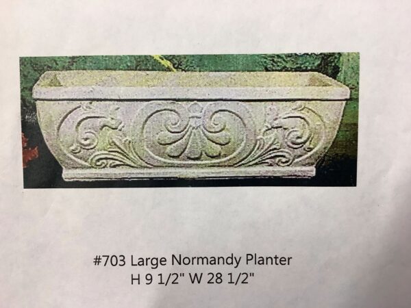 Large Normandy Planter