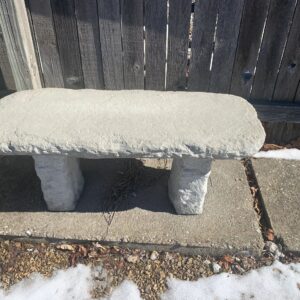 Stone Style Bench