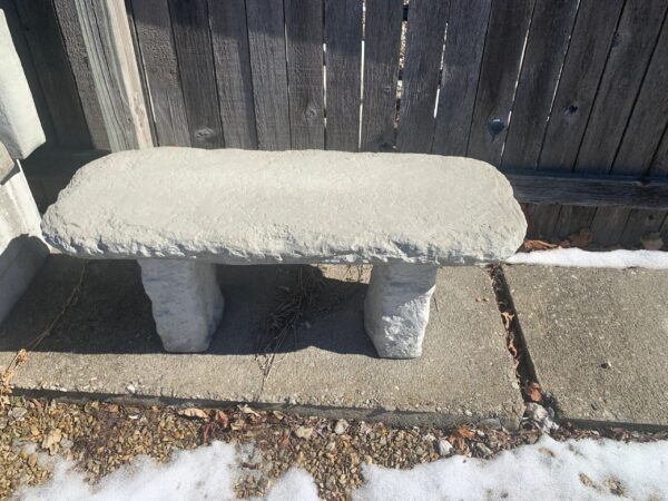 Stone Style Bench