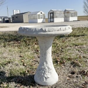Rose Bird Bath