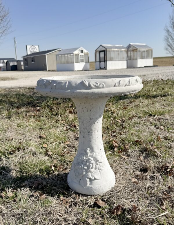 Rose Bird Bath
