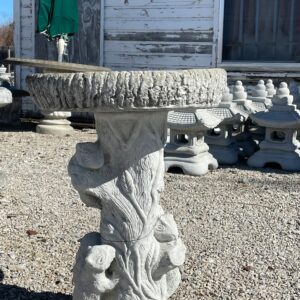 Triple Squirrel Bird Bath