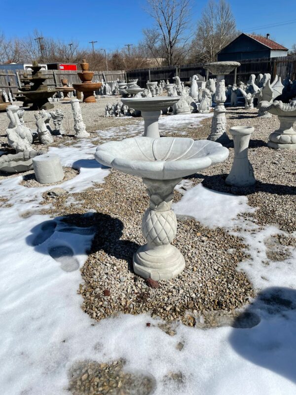 Pineapple Bird Bath