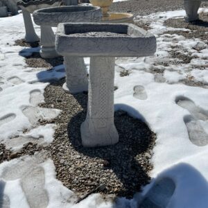 Celtic Bird Bath