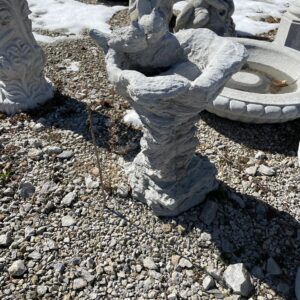 Cardinal Bird Bath